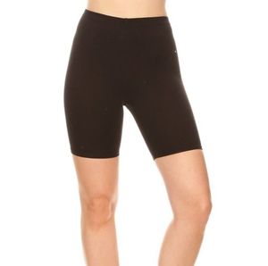 NWT Black high waist biker shorts